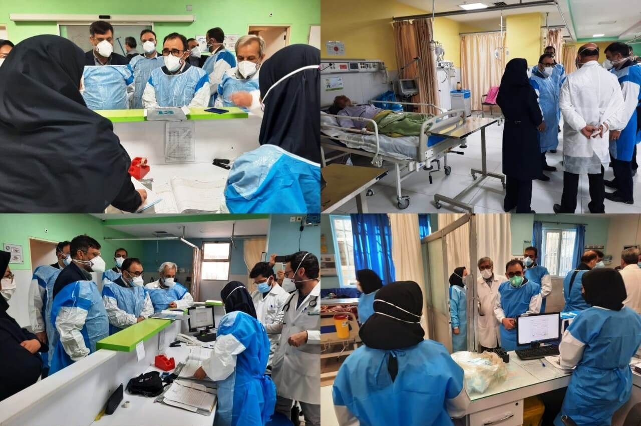 استاندار خراسان رضوی از بیمارستانهای قائم(عج) و امام رضا(ع) مشهد بازدید کرد