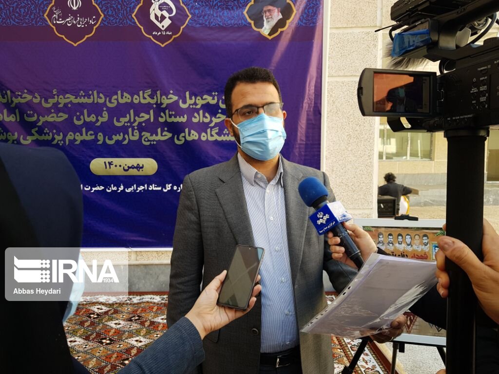 بنیاد ۱۵ خرداد ۱۴ خوابگاه دانشجویی دخترانه احداث کرده است