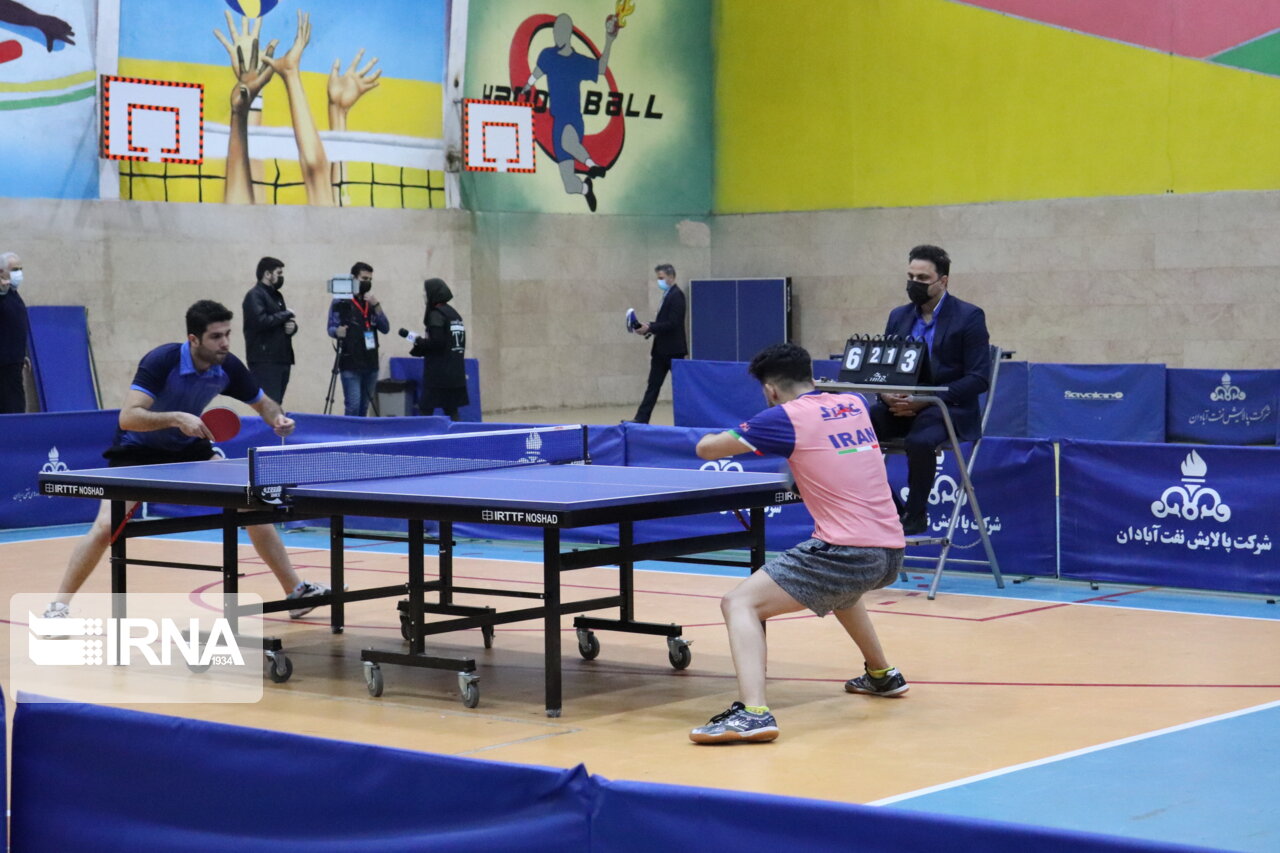 نفرات برتر مسابقات انتخابی تیم ملی تنیس روی میز کشور شناخته شدند