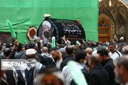 Procession of Grand Ayatollah Saafi Golpaygani in Iraq's Najaf and Karbala