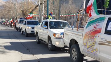 کاروان جشن ملی ۱۴۰۰ در شهرستان ملایر برگزار شد