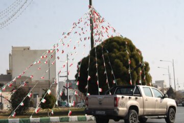 دهه فجروآذین بستن شهر درسمنان