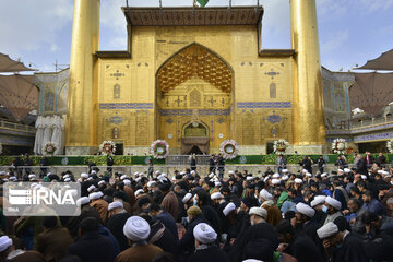 Procession of Grand Ayatollah Saafi Golpaygani in Iraq's Najaf & Karbala