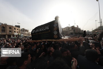 Procession of Grand Ayatollah Saafi Golpaygani in Iraq's Najaf & Karbala