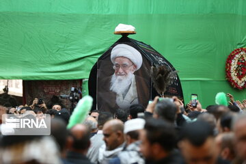 Procession of Grand Ayatollah Saafi Golpaygani in Iraq's Najaf & Karbala