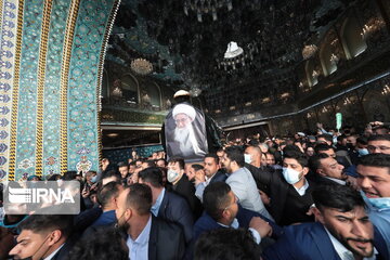 Procession of Grand Ayatollah Saafi Golpaygani in Iraq's Najaf & Karbala