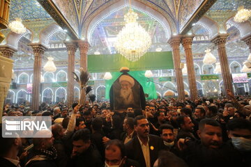 Procession of Grand Ayatollah Saafi Golpaygani in Iraq's Najaf & Karbala