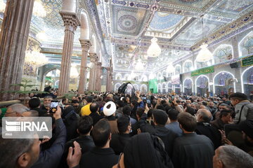 Procession of Grand Ayatollah Saafi Golpaygani in Iraq's Najaf & Karbala