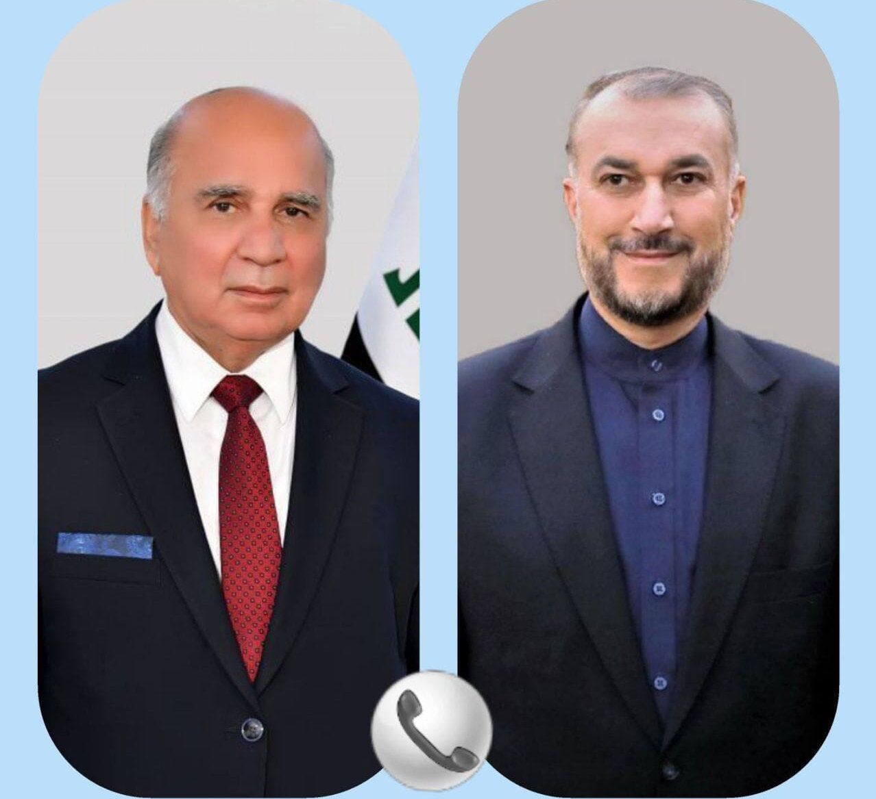 تاکید وزیران خارجه ایران و عراق بر پایان جنگ در یمن تاکید وزیران خارجه ایران و عراق بر پایان جنگ در یمن