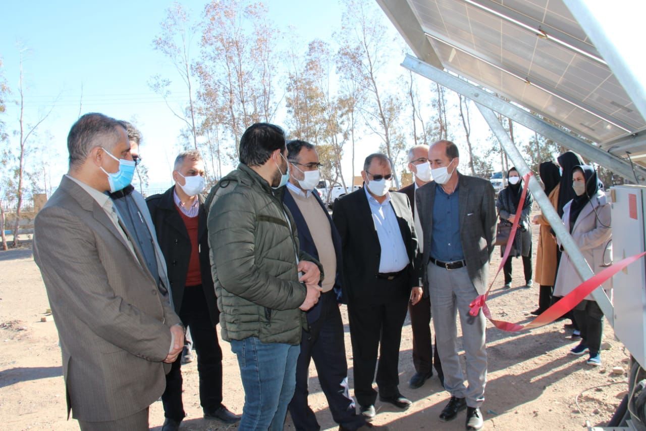 فاز دوّم نیروگاه خورشیدی در رفسنجان بهره‌برداری شد