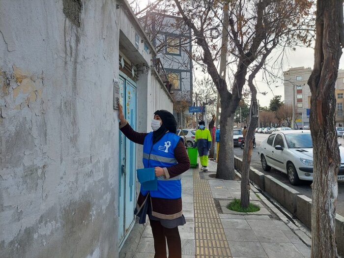 تمثال شهید تیموری در غرب تهران اکران شد