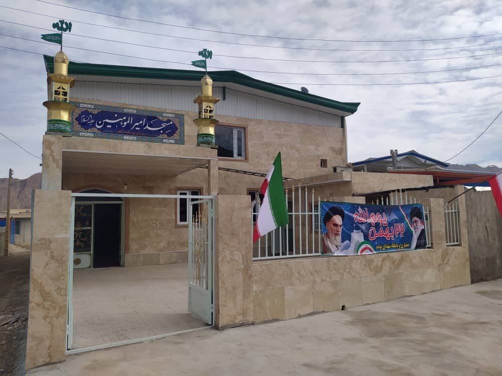 ۱۸ مسجد در روستاهای آسیب دیده از زلزله سرپل‌ذهاب بازسازی شد
