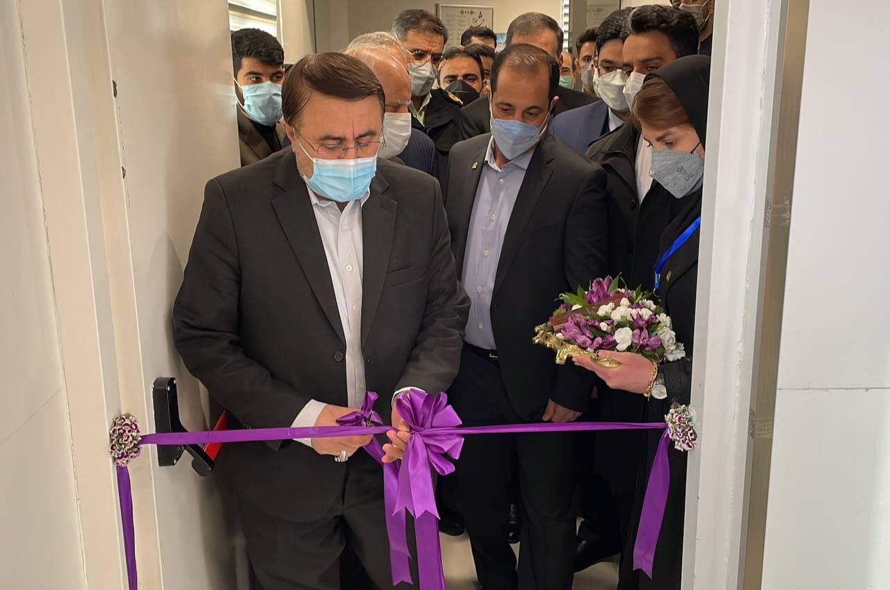 طرح توسعه‌ بیمارستان بیستون کرمانشاه با حضور استاندار به بهره‌برداری رسید