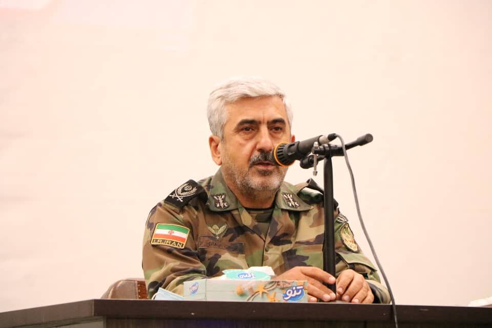 فرمانده قرارگاه منطقه ارتش در جنوب غرب: خط قرمز مردم ایران دین است