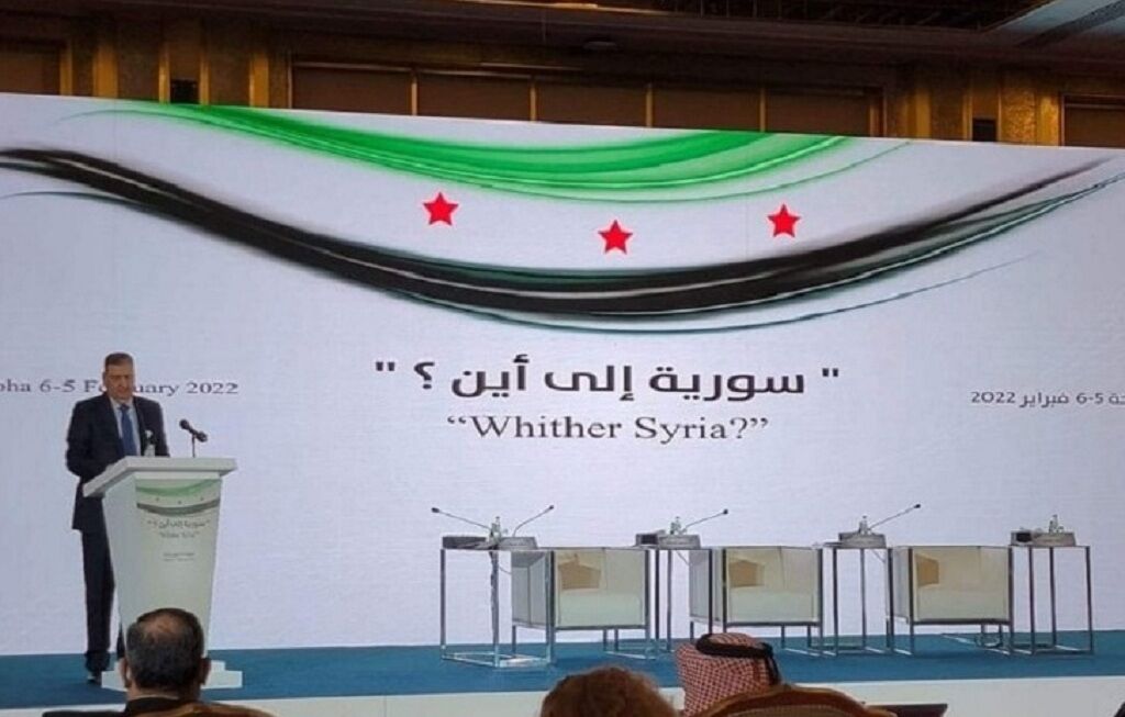 جمعی از مخالفان دولت سوریه در قطر گردهم آمدند