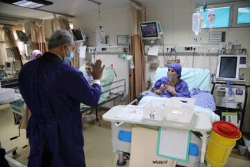بازدید استاندار از بیمارستان شهید بهشتی همدان