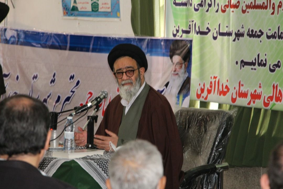 نخستین امام جمعه شهرستان خداآفرین معرفی شد