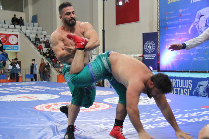 تیم کشتی «شلوار گورش» ایران نایب قهرمان جهان شد