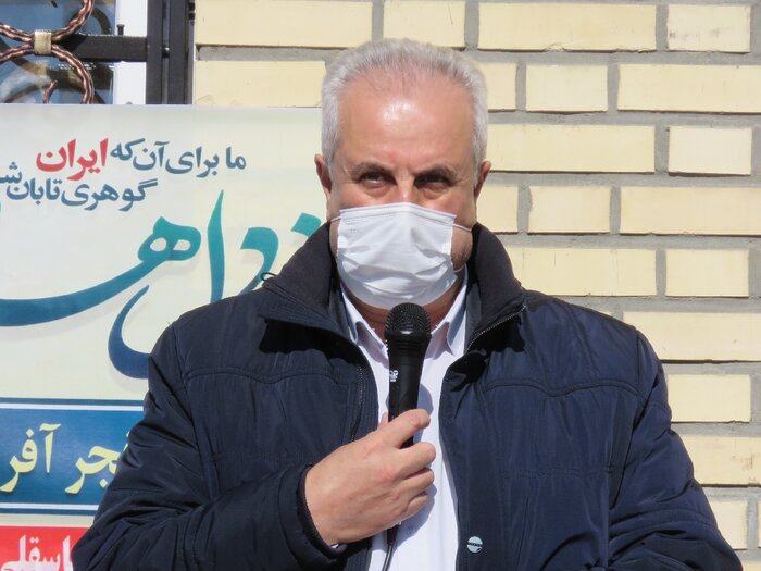 مدرسه سهکلاسه خیرساز روستای احمدآباد مراغه افتتاح شد