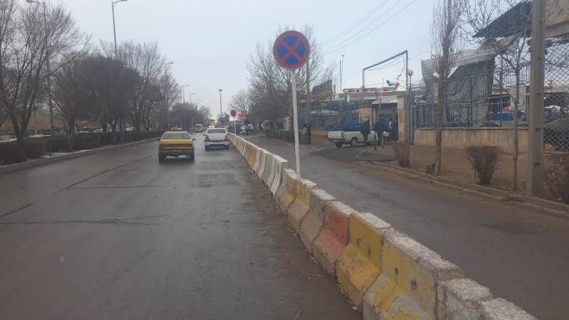 ترافیک ورودی میدان میوه و تره‌بار قزوین ساماندهی شد