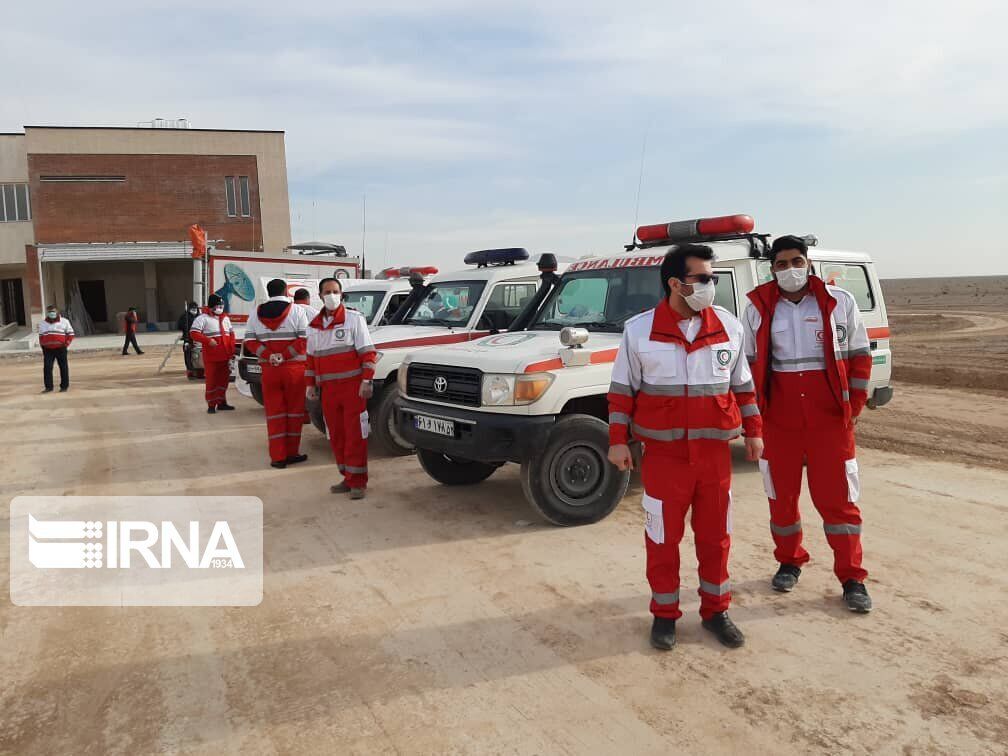 پایگاه امداد جاده‌ای هلال احمر شهرستان دهاقان افتتاح شد