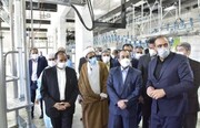 کشتارگاه صنعتی دام و شتر مرغ در خوسف افتتاح شد