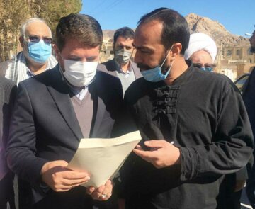 افتتاح دو پروژه شهرستان تفت