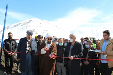 کارخانه ۱۰۰هزار تُنی سنگ‌آهن در تکاب افتتاح شد