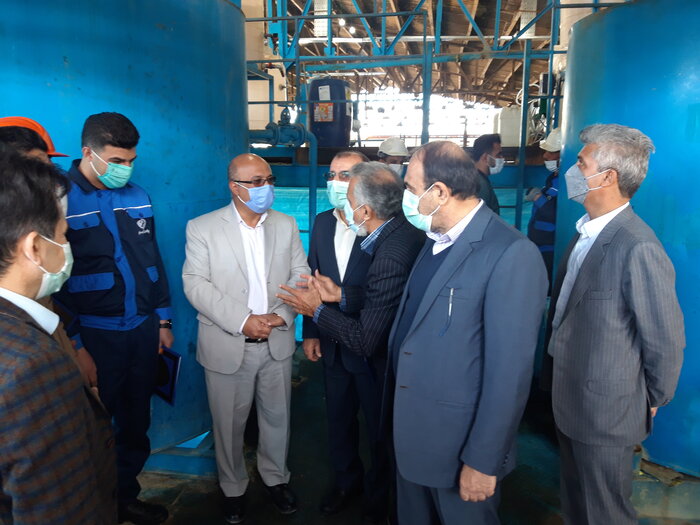 خط بیخطرسازی پسماند صنعتی کارخانه پارسکروم خزر به بهرهبرداری رسید