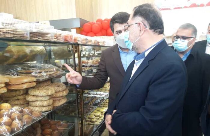مجتمع تولیدی و پخش نان در گناوه افتتاح شد