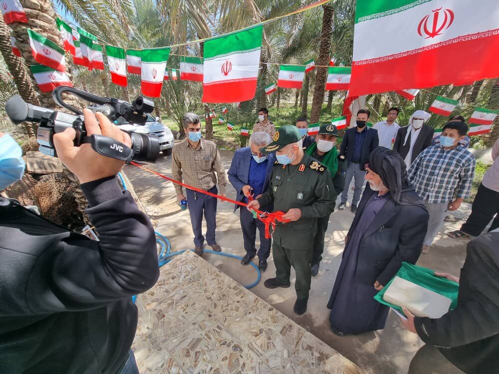 خط آبرسانی به روستاهای آبادان افتتاح شد