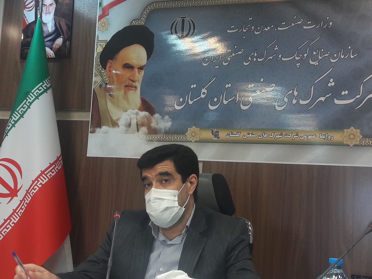 ۷۵ درصد واحدهای مستقر در شهرک‌های صنعتی گلستان فعال هستند