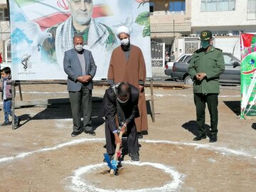 ساخت درمانگاه شهید سلیمانی در شمال شهر بیرجند آغاز شد