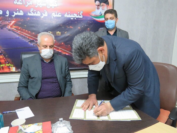 تفاهمنامه ساخت مدرسه خیرساز در روستای مغانجیق مراغه امضا شد