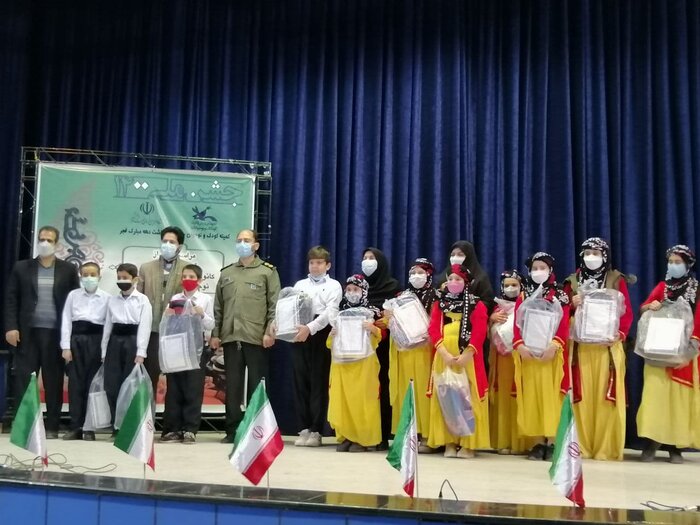برگزیدگان ملی و بین‌المللی کانون پرورش فکری کودکان کرمانشاه تجلیل شدند