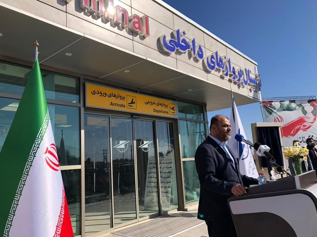 وزیر راه: صادرات محصولات کشاورزی از فرودگاه بینالمللی جهرم دنبال میشود وزیر راه: صادرات محصولات کشاورزی از فرودگاه بینالمللی جهرم دنبال میشود