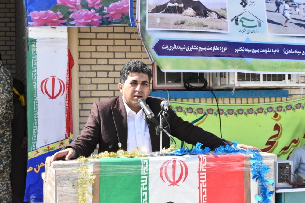 بخشدار: روند توسعه بخش بنت نیکشهر در طول عمر پربرکت انقلاب شتاب گرفته است