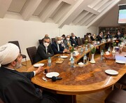 ویانا میں اسلامی انقلاب کی فتح کو منانے کی تقریب ایرانی مذاکراتی ٹیم کی شرکت سے منعقد ہوئی