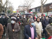 راهپیمایی یوم الله ۲۲ بهمن در سراسر استان مازندران آغاز شد