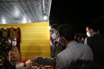 افتتاح نمایشگاه صنایع دستی زنان توانمند هرمز