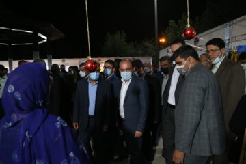 افتتاح نمایشگاه صنایع دستی زنان توانمند هرمز