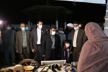 افتتاح نمایشگاه صنایع دستی زنان توانمند هرمز
