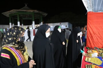 افتتاح نمایشگاه صنایع دستی زنان توانمند هرمز