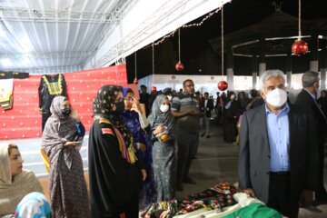 افتتاح نمایشگاه صنایع دستی زنان توانمند هرمز