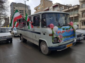 حرکت خودرویی ۲۲ بهمن همدان