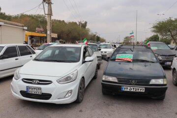 راهپمایی خودرویی 22 بهمن آبادان