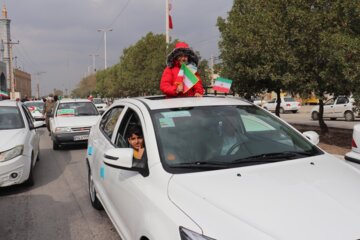 راهپمایی خودرویی 22 بهمن آبادان