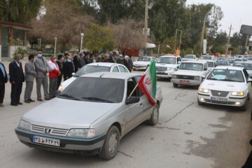 نمایش شعور انقلابی مردم شهرستان مرزی قصرشیرین در جشن 43 سالگی انقلاب