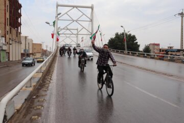 راهپمایی خودرویی 22 بهمن آبادان