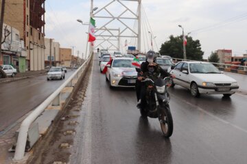 راهپمایی خودرویی 22 بهمن آبادان